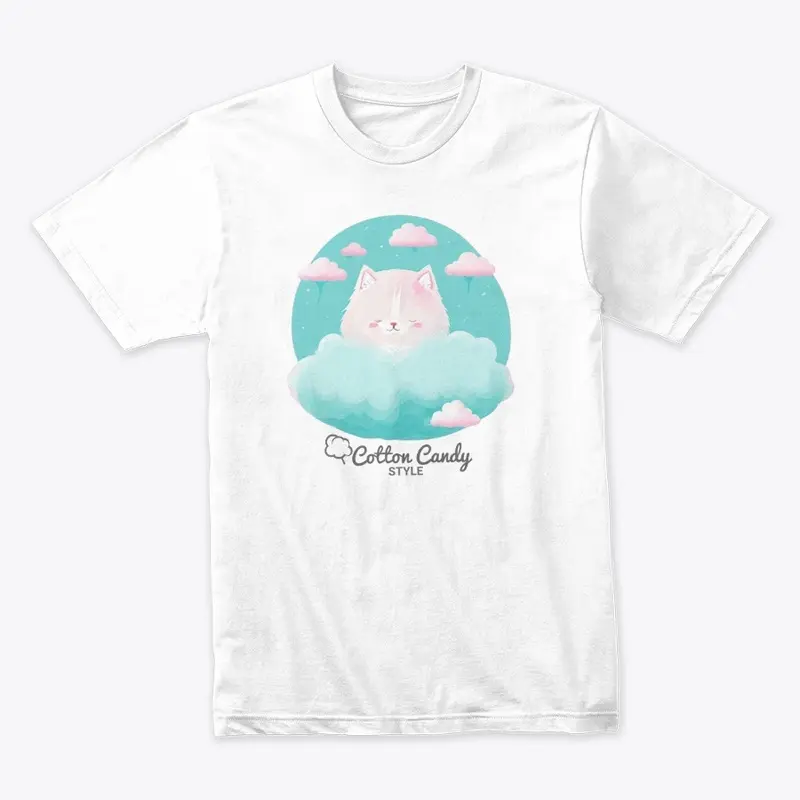 Cotton Candy cat T-shirt "Sweet" Collect